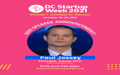 thecrowdfundinglawyers.com founder Paul H. Jossey selected as DC Startup Week panelist