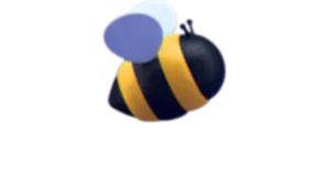 Bee text image